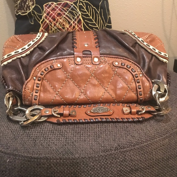 Juicy Couture vintage quilted cowhide leather bag - Picture 6 of 15